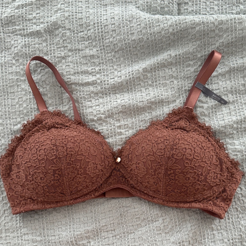 NWOT Aerie Wireless Bra Dusty Rose | Everyday Comfort Bra | Size 36D